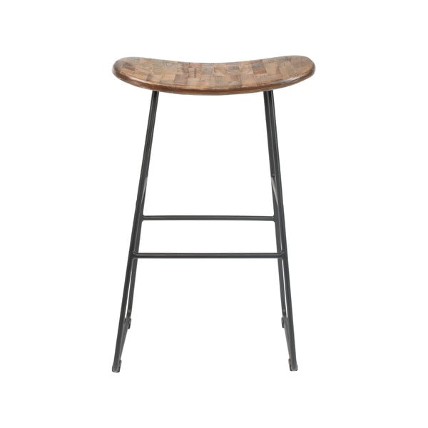 Бар стол 2 бр. в естествен цвят (височина на седалката 62 cm) Tangle – White Label-image-2