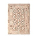 Светлосин и бежов двустранен ръчно изработен вълнен килим 160x230 cm Kamal Dune – Nouristan