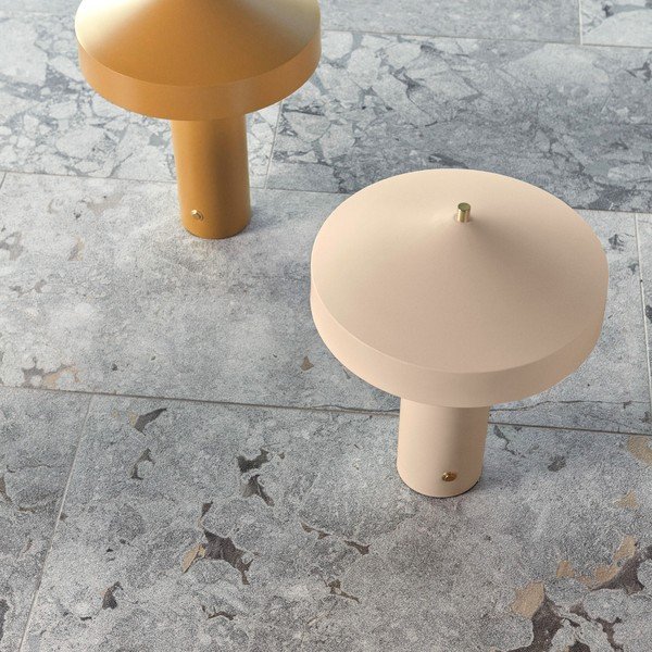 Кафяво-сива метална настолна лампа (височина 41 cm) Hatto – OYOY Living Design-image-2