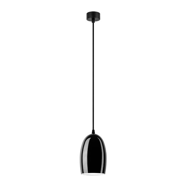 Черна висяща лампа S Glossy, ⌀ 14 cm Ume - Sotto Luce