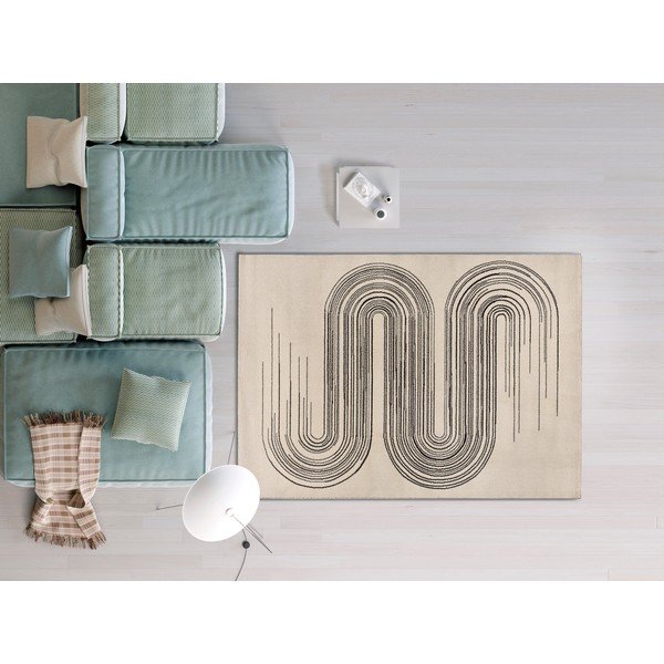 Кремав килим 140x200 cm Garden – Universal-image-2