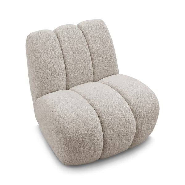 Бежово кресло от прежда с примки от букле Janissaire – Bobochic Paris-image-4