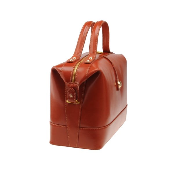 Karamelově hnědá kabelka Matilde Costa Parrotia -image-2