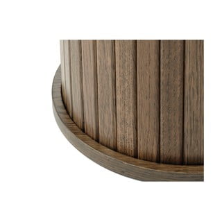 Кръгла масичка за кафе от дъб ø 50 cm Nola - Unique Furniture