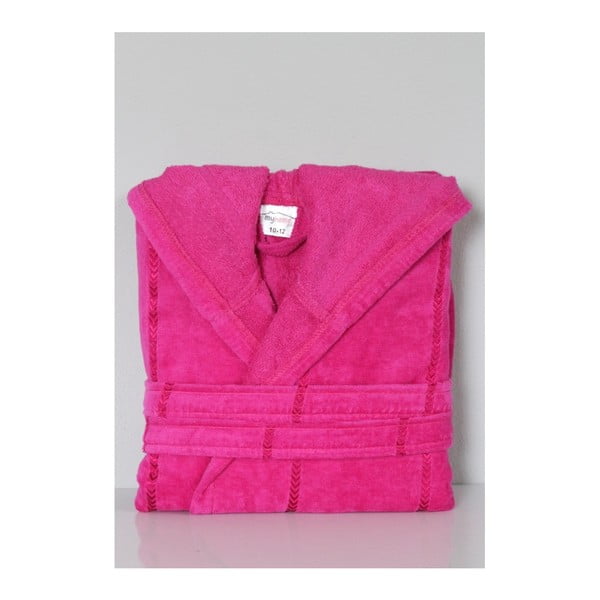 Розов памучен бебешки халат с качулка Dreamy, 10 - 12 години - My Home Plus