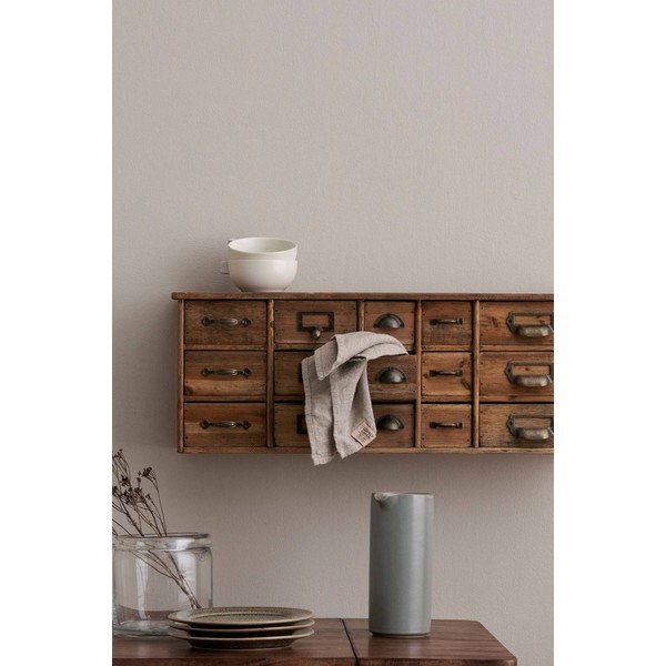 Висящ скрин от масивен бор в светло естествен цвят 67x25x14 cm Klas – Ellos Home-image-2
