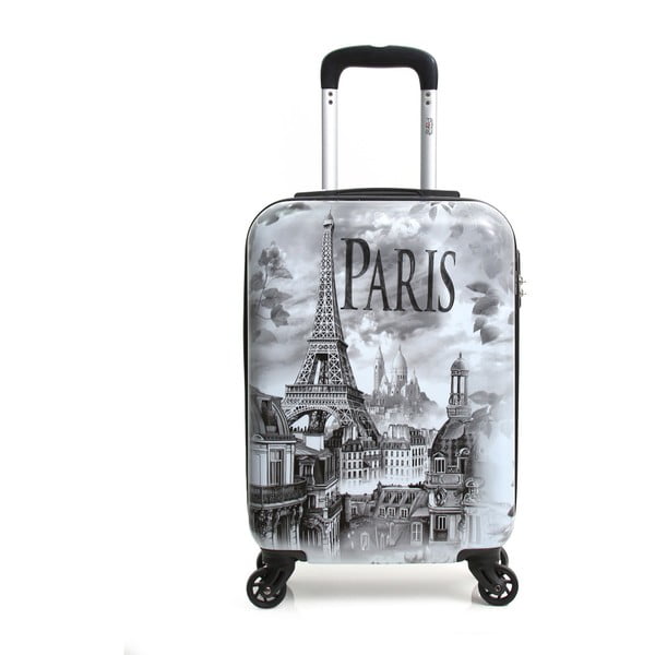 Cestovní kufr na kolečkách Hello Paris, 37 l