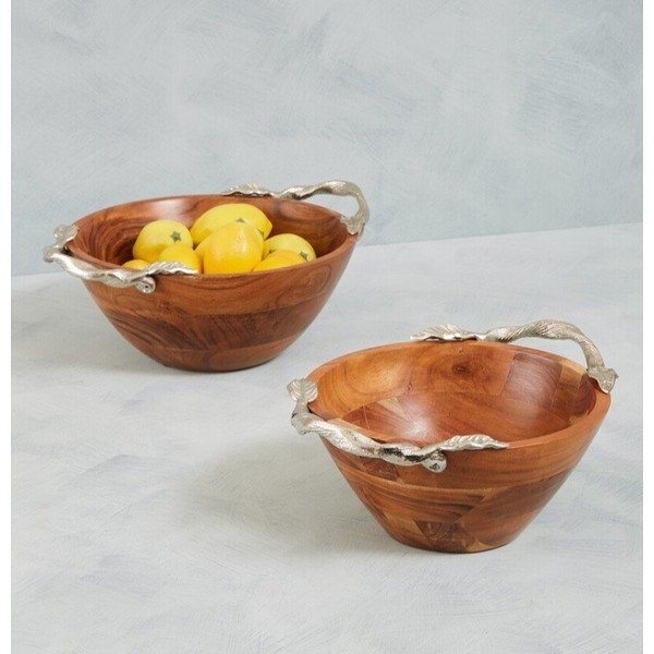 Дървена купа в естествен цвят Vine – Premier Housewares-image-1