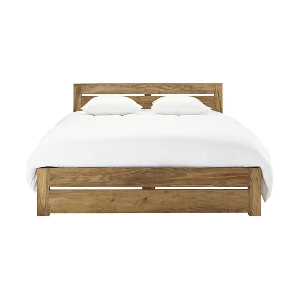 Dvoulůžková postel z palisandrového dřeva Massive Home Verum, 180 x 200 cm