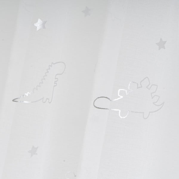 Бяло-сребриста завеса 140x260 cm Dinos – Casa Selección-image-4