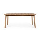 Градинска маса за хранене от масивна акация 99x183 cm Pablo – Bizzotto