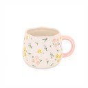 Кремава глинена чаша 375 ml Ditsy – Sass & Belle