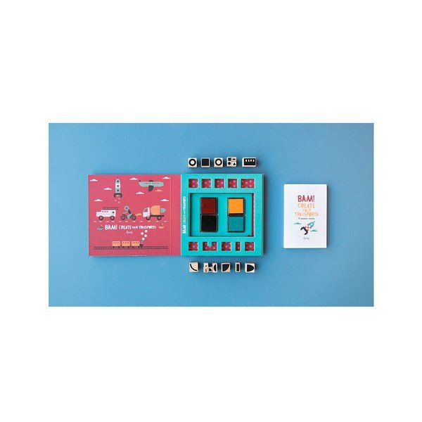 Комплект за щамповане Транспорт - Londji-image-1