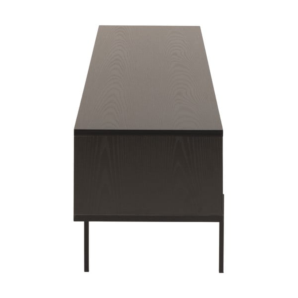 Черна маса за телевизор от декор от ясен 180x44,5 cm Angus – Actona-image-4