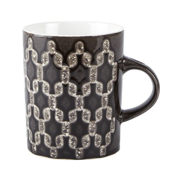 Комплект от 3 черни чаши , 350 ml - Villa Collection-image-1