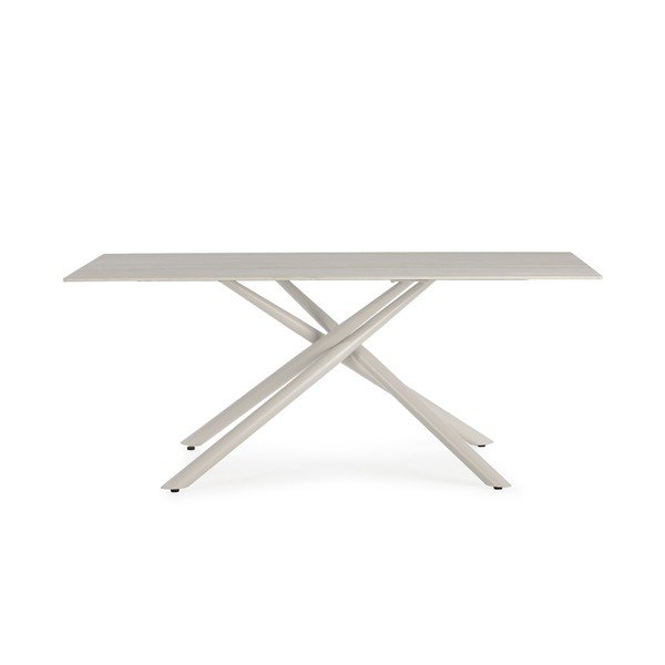 Трапезна маса с керамичен плот 90x180 cm Talia – Marckeric