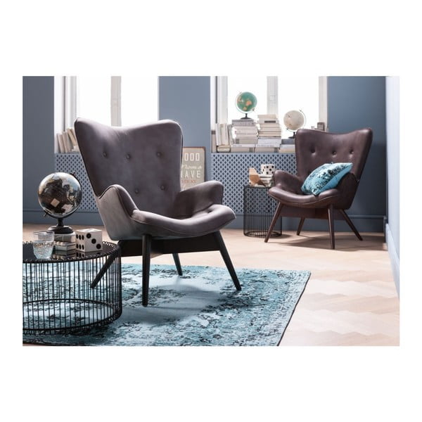 Комплект от 2 черни маси за съхранение Wire Big - Kare Design-image-3