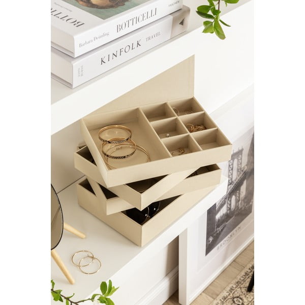 Кутия за бижута Fawn Paper Laminate – Bigso-image-1