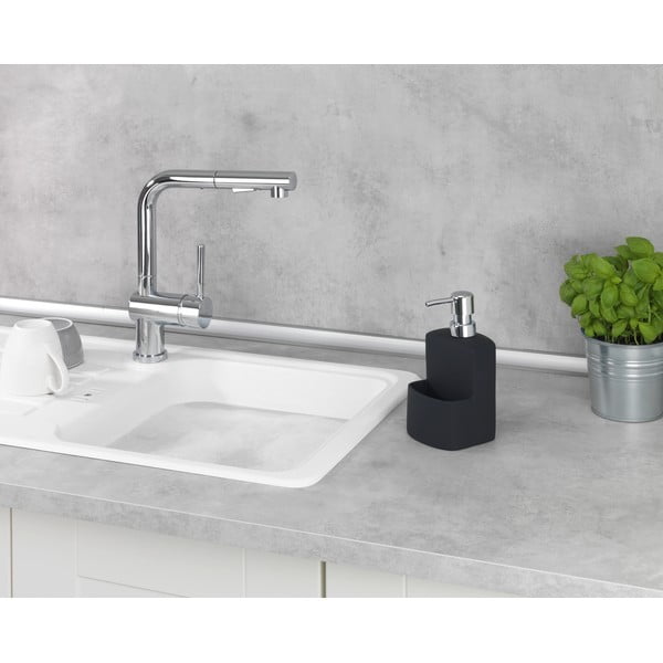 Черен диспенсер за течен сапун Festival - Wenko-image-3