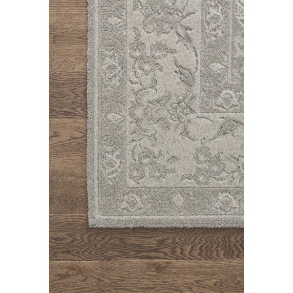 Сив вълнен килим 133x190 cm Kirla - Agnella-image-3