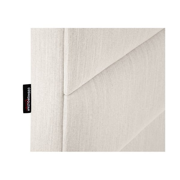 Бежова тапицирана табла 160x120 cm NY - Cosmopolitan Design-image-4