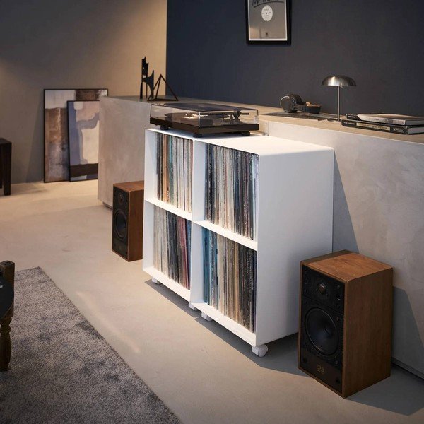 Бял метален подвижен стелаж 40x73x38 cm Tower – YAMAZAKI-image-2