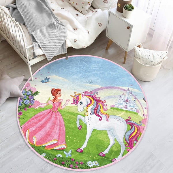 Детски килим ø 80 cm Comfort - Mila Home-image-2