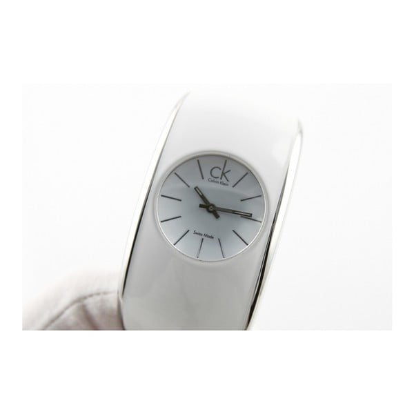 Dámské bílé hodinky Calvin Klein K6003101