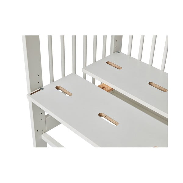 Бяла подвижна детска кошара , 89 x 45 cm Basic - Pinio-image-1