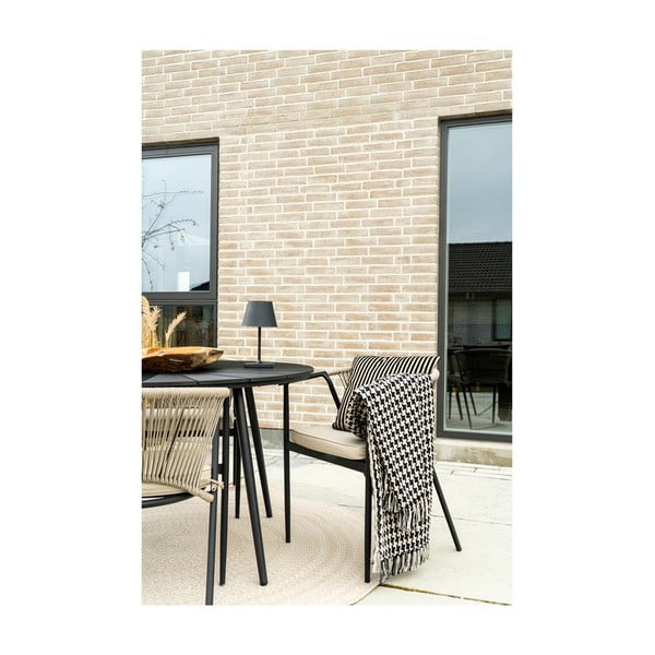 Черна настолна LED лампа (височина 30 см) Dean - House Nordic-image-3