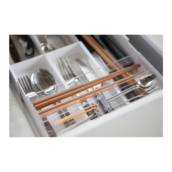 Бели отделения за кухненски чекмеджета Tower - YAMAZAKI-image-2