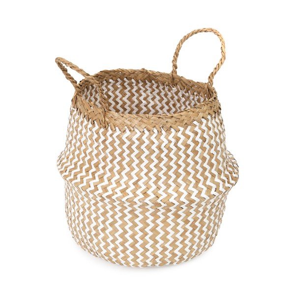 Кошница за съхранение от светла морска трева , ⌀ 27 cm Zic Zac - Compactor-image-4