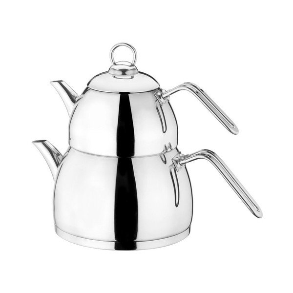 Dvojitá konvice z nerezové oceli Kutahya Tea Time-image-4