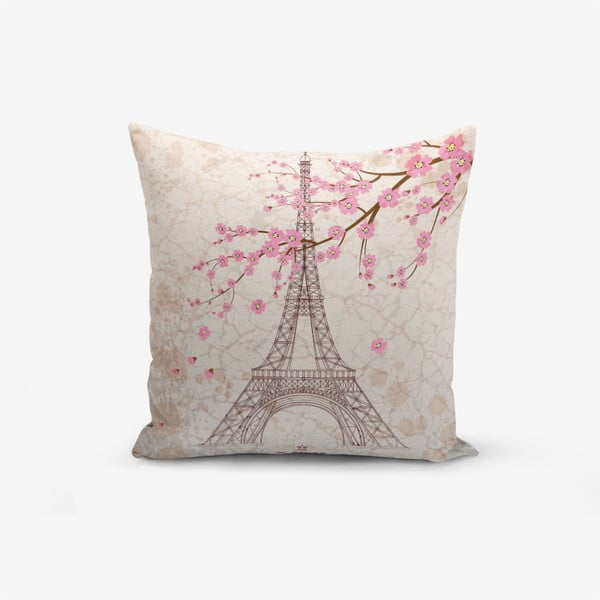 Калъфка за възглавница Eiffel от памучна смес, 45 x 45 cm - Minimalist Cushion Covers
