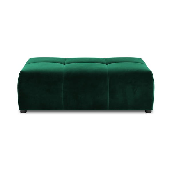 Модул за диван от зелено кадифе Rome Velvet - Cosmopolitan Design-image-2