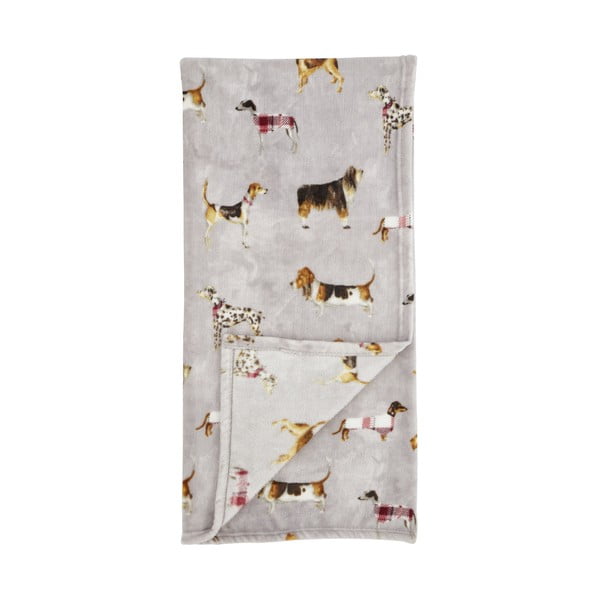 Одеяло от микроплюш 170x130 cm Country Dogs - Catherine Lansfield