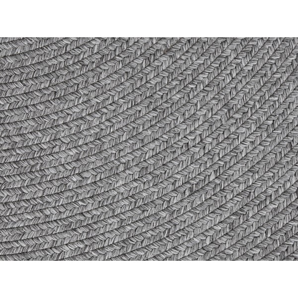 Сив кръгъл външен килим ø 150 cm - NORTHRUGS-image-3