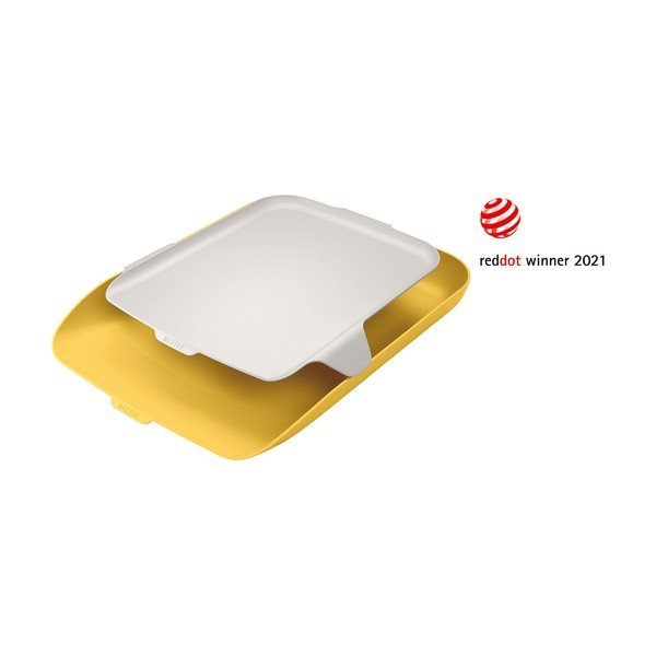 Жълт държач за документи с органайзер Cosy - Leitz-image-3