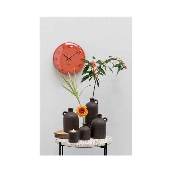 Тъмнокафява керамична ваза Burly, височина 27 cm - PT LIVING-image-1