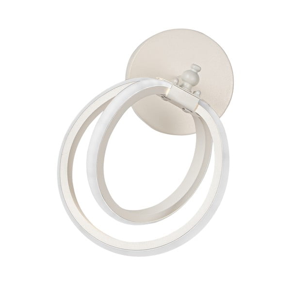 Бяла метална LED стенна лампа Sezen – Squid Lighting-image-3