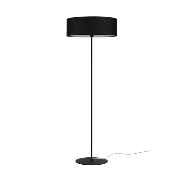 Черна подова лампа XL, ⌀ 45 cm Doce - Sotto Luce