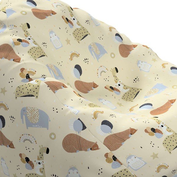 Бежова детска чанта за диван Magic - Yellow Tipi-image-1