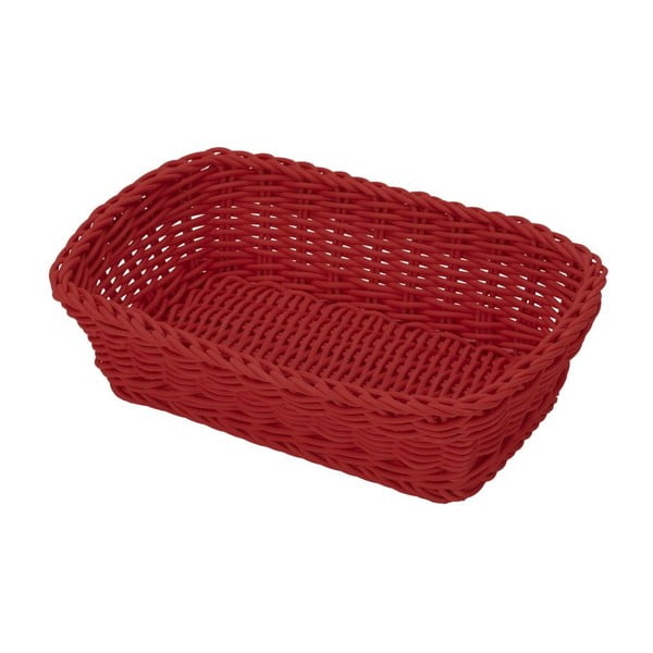 Košík Korb Red, 23,5x16x6,5 cm