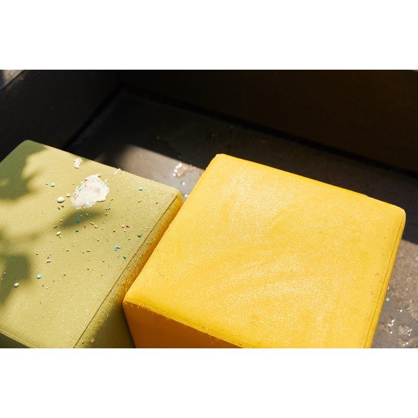 Жълт градински пуф Alex - Hartman-image-2