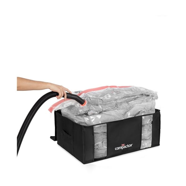 Черна кутия за съхранение с вакуумна опаковка Black Edition, обем 210 л - Compactor-image-2