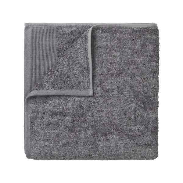 Тъмно сива памучна кърпа , 100 x 50 cm - Blomus