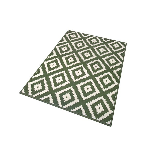Зелен килим 290x200 cm Diamond - Hanse Home-image-2