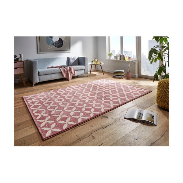 Розов килим Tiffany, 120 x 170 cm - Mint Rugs-image-3