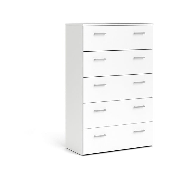 Бял висок скрин 74x115 cm Space – Tvilum-image-3