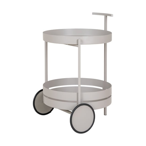 Метална маса за сервиране на колелца 40x49,5 cm Beja – House Nordic-image-2